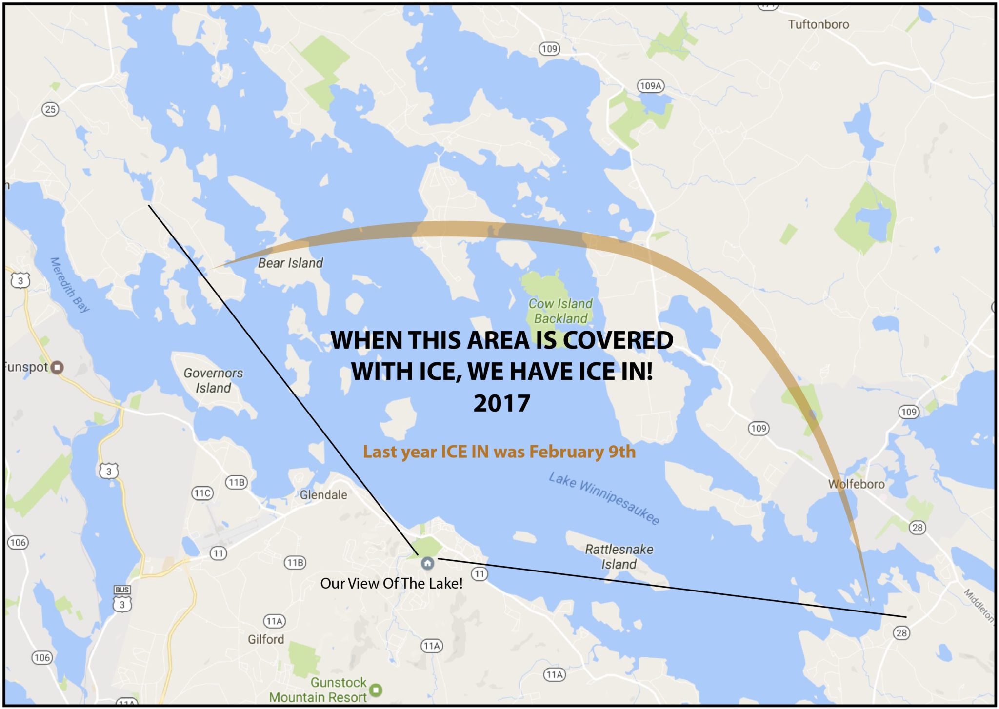 Lake Winnipesaukee Ice In TO SVEND DESIGN