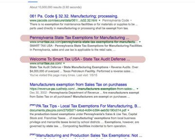 Pennsylvania State Tax Exemptions for Manufacturing Facilities