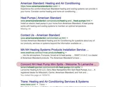 american standard heat pump NH