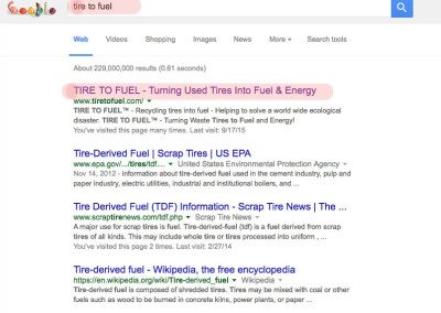 tire to fuel seo