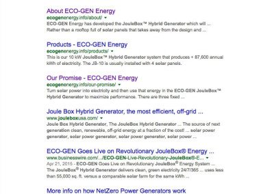ECO-GEN JouleBox Hybrid Solar Generator